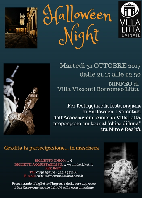 Halloween Night in Villa Litta