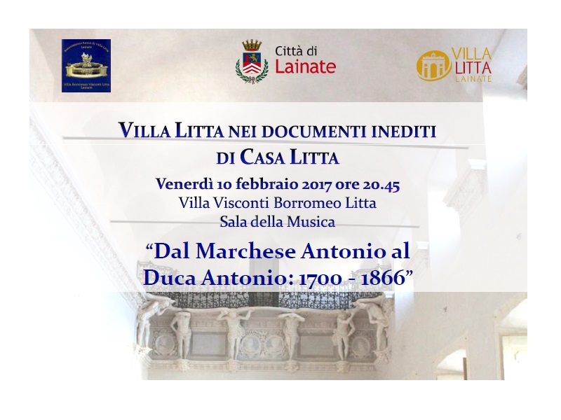 Villa Litta nei Documenti Inediti di Casa Litta 